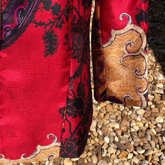 🩷 Chico’s red multi jacket NWT - Picture 13 of 16